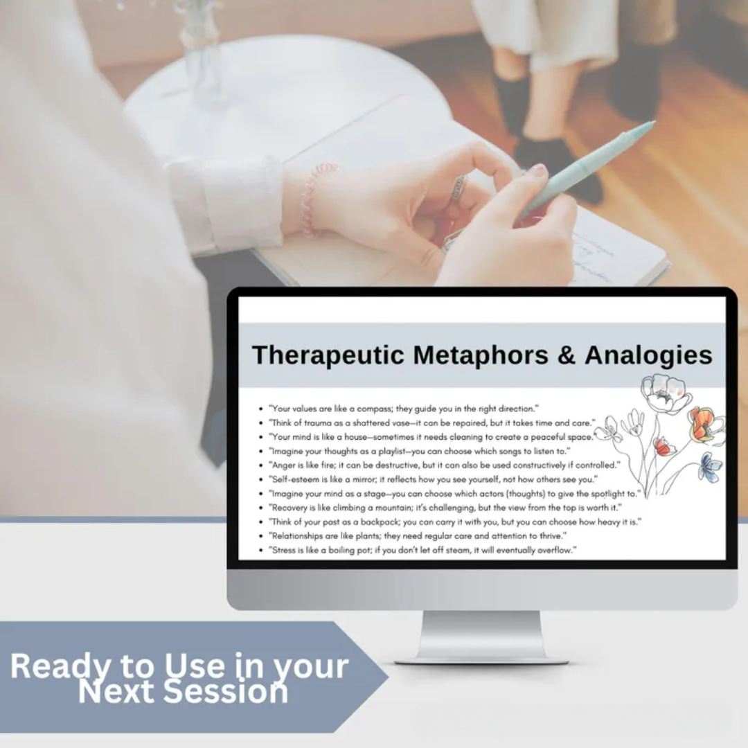 Therapy Questions, Cheat Sheets, Counselor One-Liners, Reflection Prompts